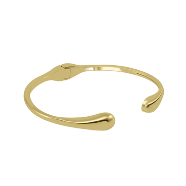 Gold Pebble Cuff