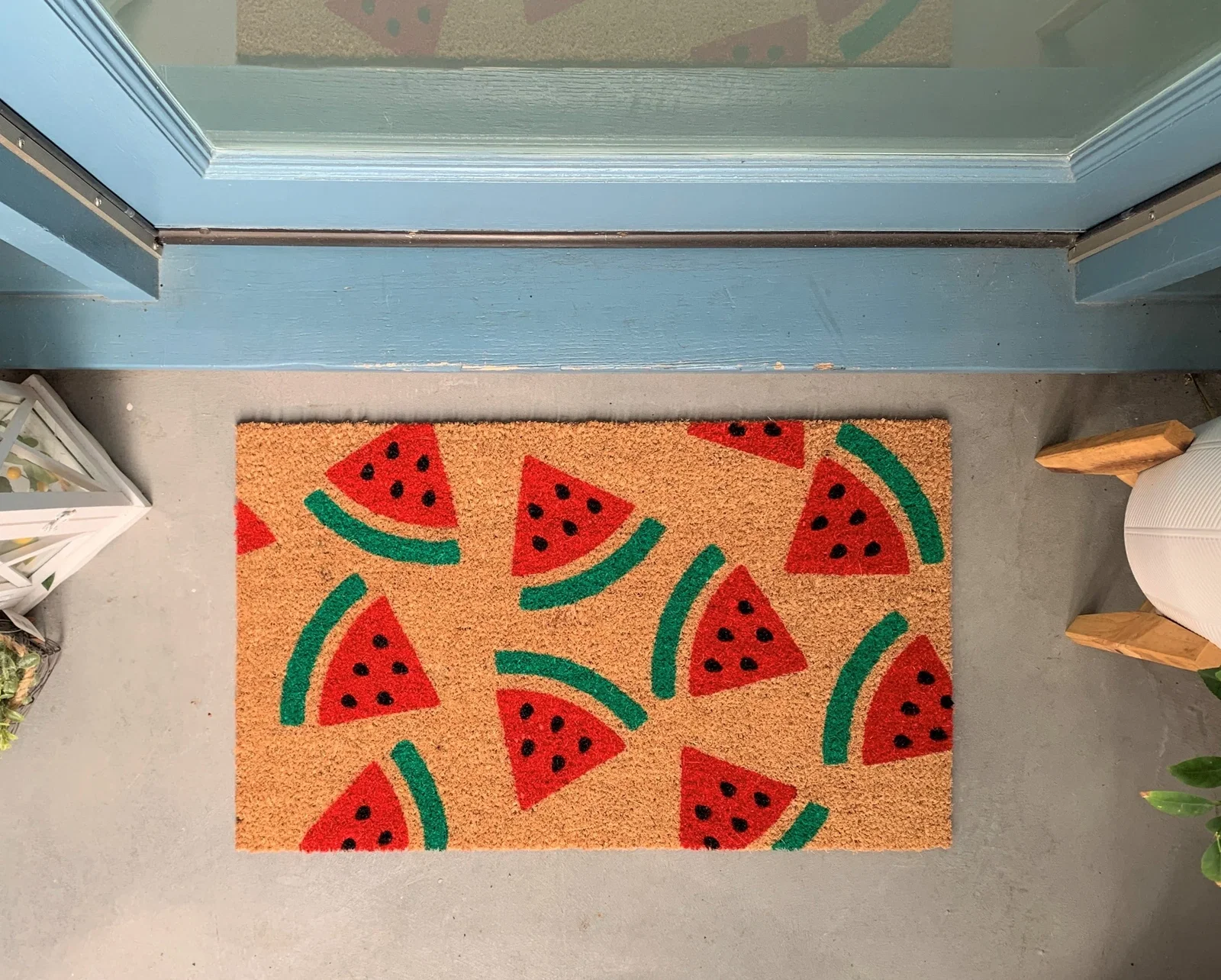 Image of Watermelon Pattern Doormat