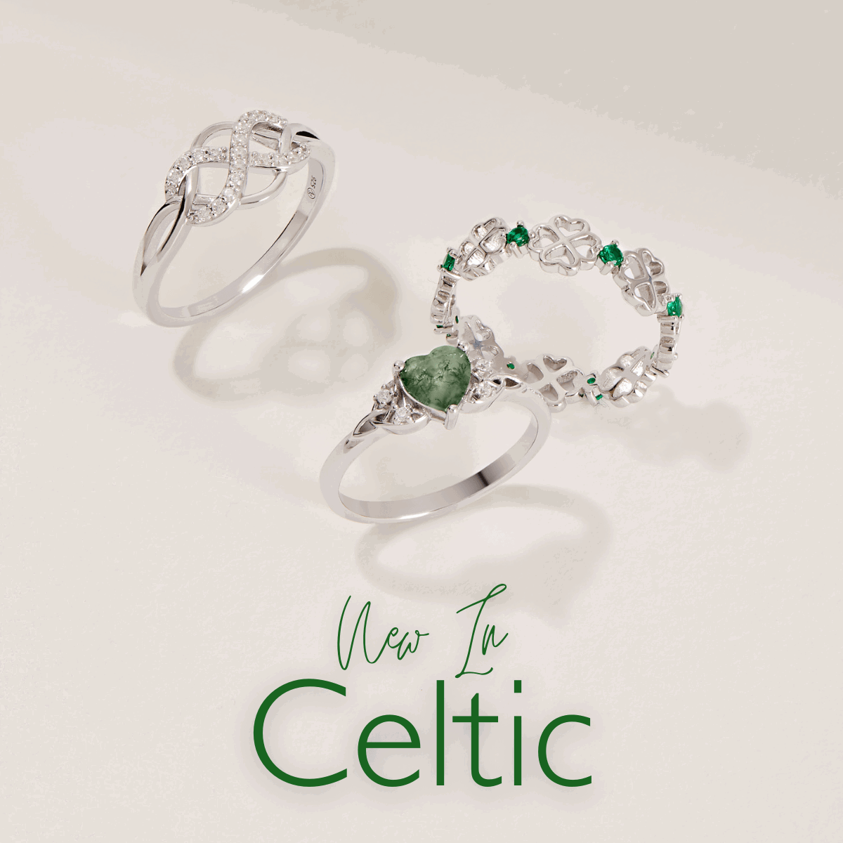 New In Celtic Jewellery at Argento