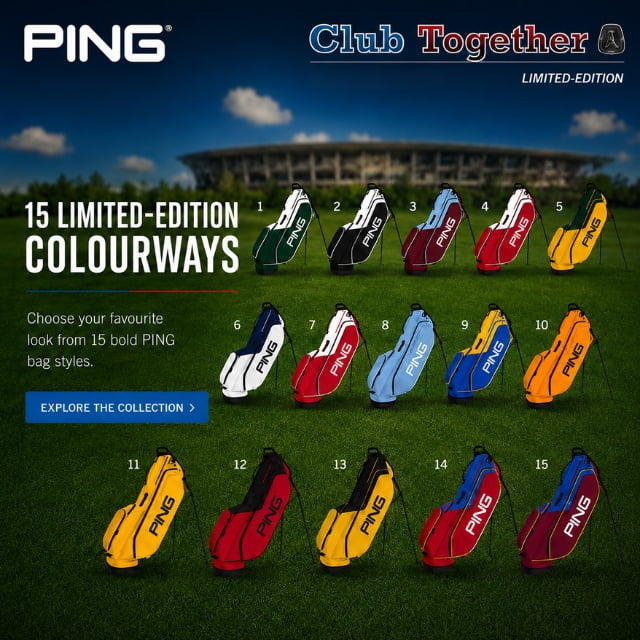 Limited Edition - Ping Club Together Hoofer Lite Stand Bag