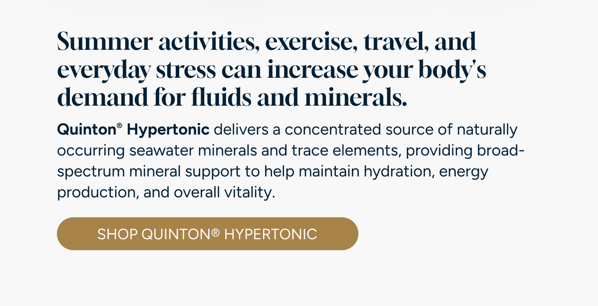 Discover Quinton Hypertonic