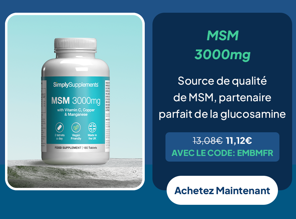 MSM 3000mg