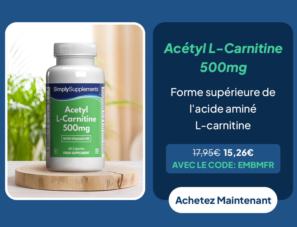 Acétyl L'Carnitine 500mg