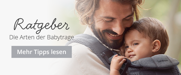 Ratgeber - Die Arten der Babytrage - Mehr Tipps lesen →