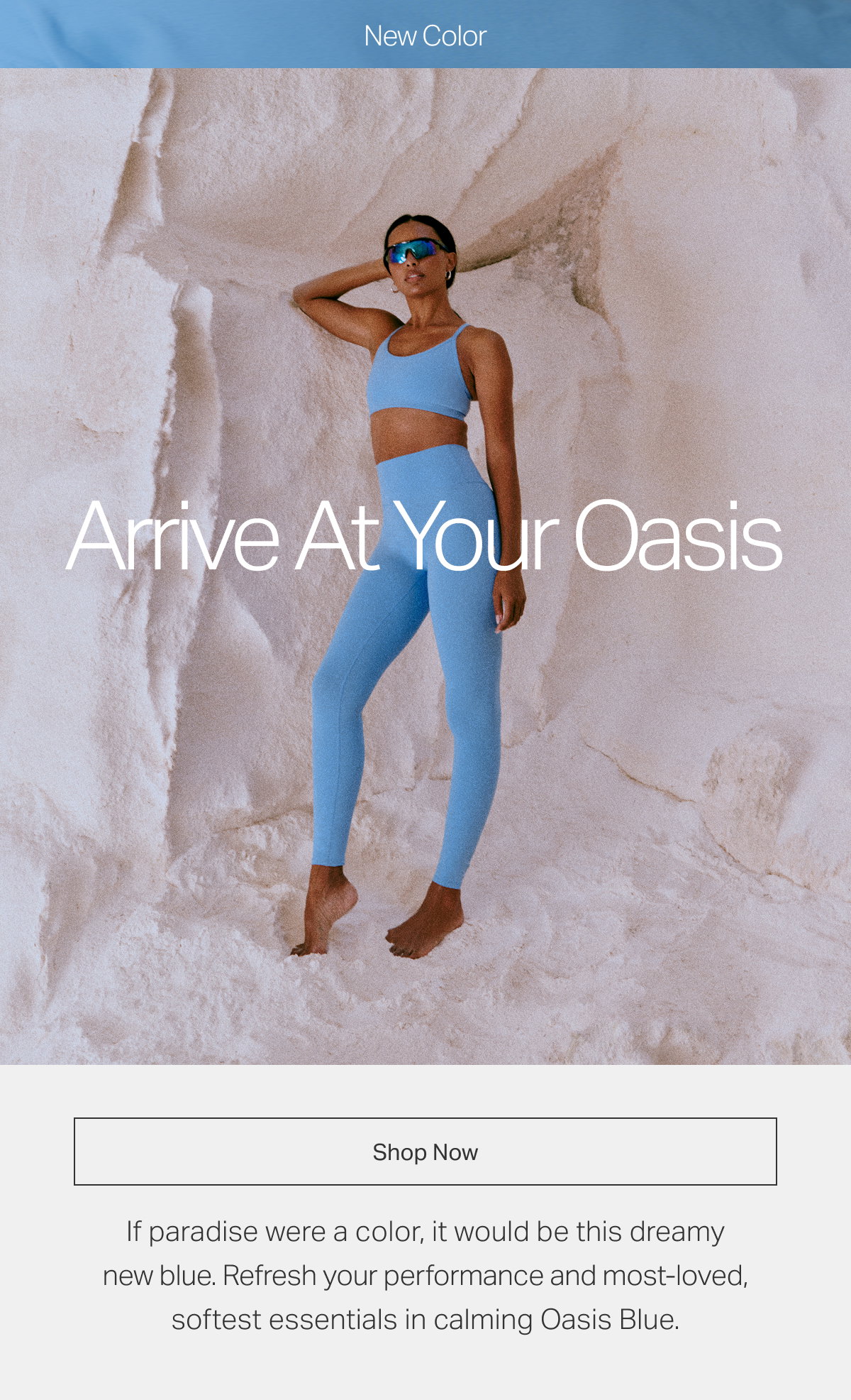 New Color: Oasis Blue