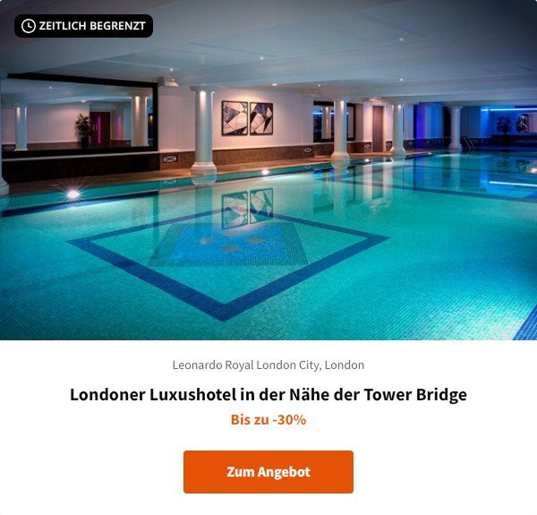 Londoner Luxushotel in der Nähe der Tower Bridge