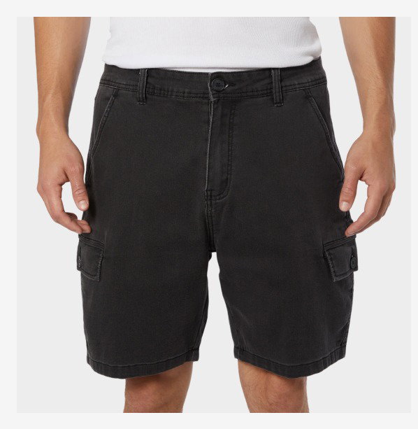 Now Loose Cargo Short - Vintage Black