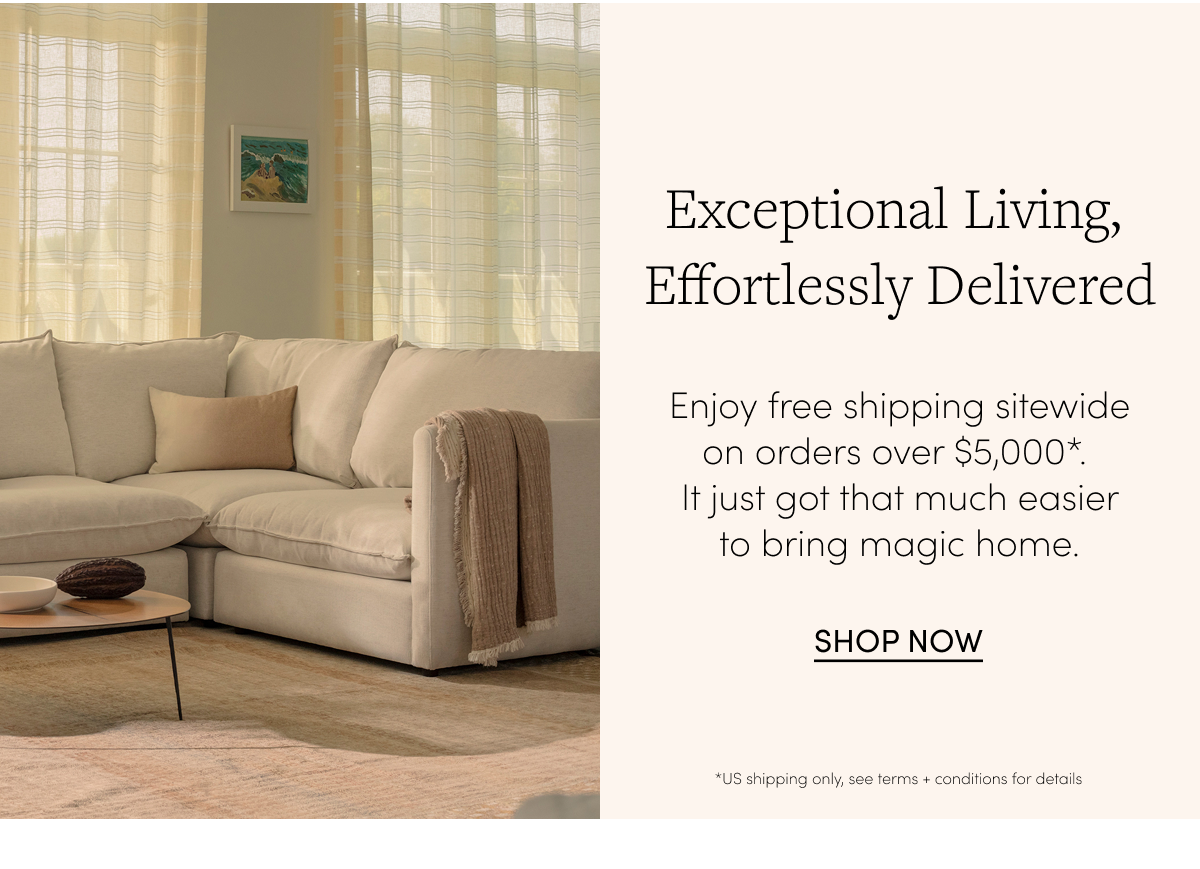 Free Shipping $5000+!