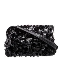 Enameled Metal Triangle Shoulder Bag