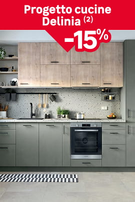 -15% Progetto cucine Delinia