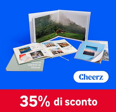 Cheerz: -35% di sconto