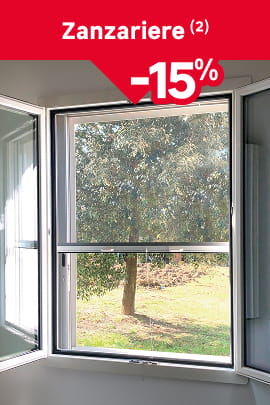 -15% Zanzariere