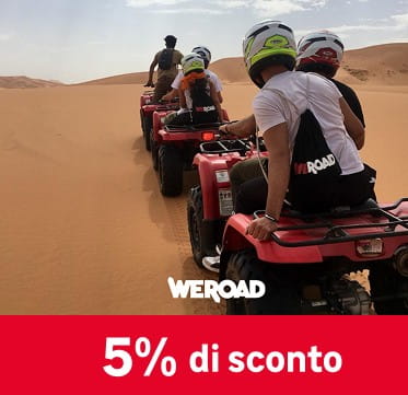 WEROAD: -5% di sconto
