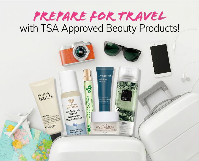 TSA Approved Travel Beauty