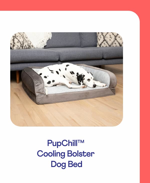 PupChill™ Cooling Bolster Dog Bed