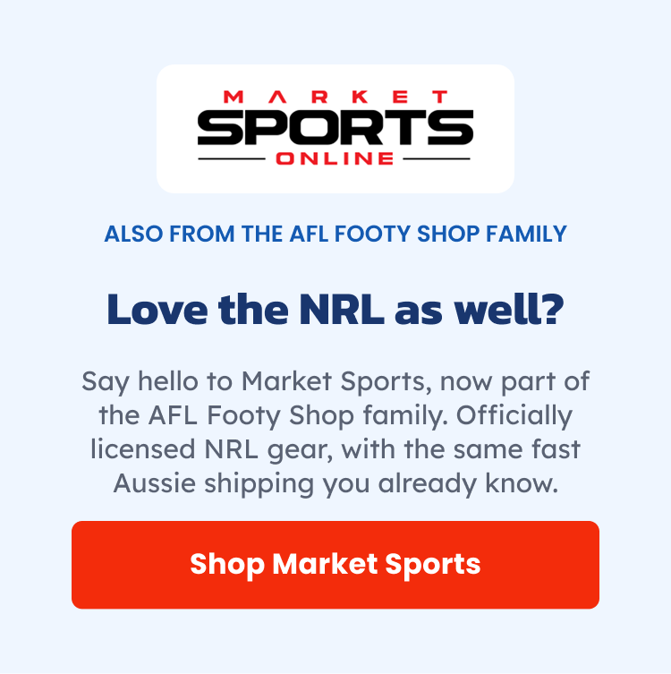 If you love NRL, visit our sister store Market Sports Online