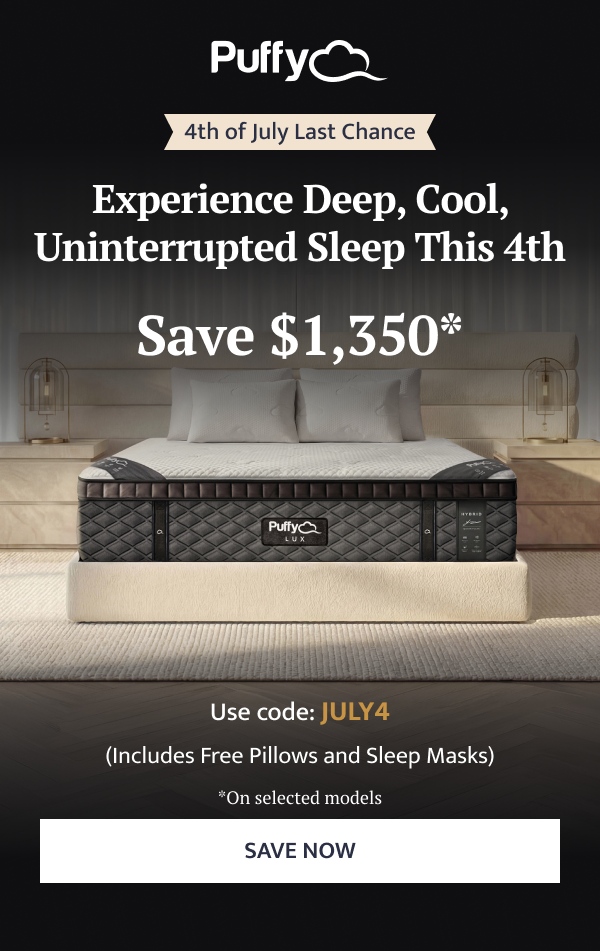 Claim $1,350 in savings with code JULY4