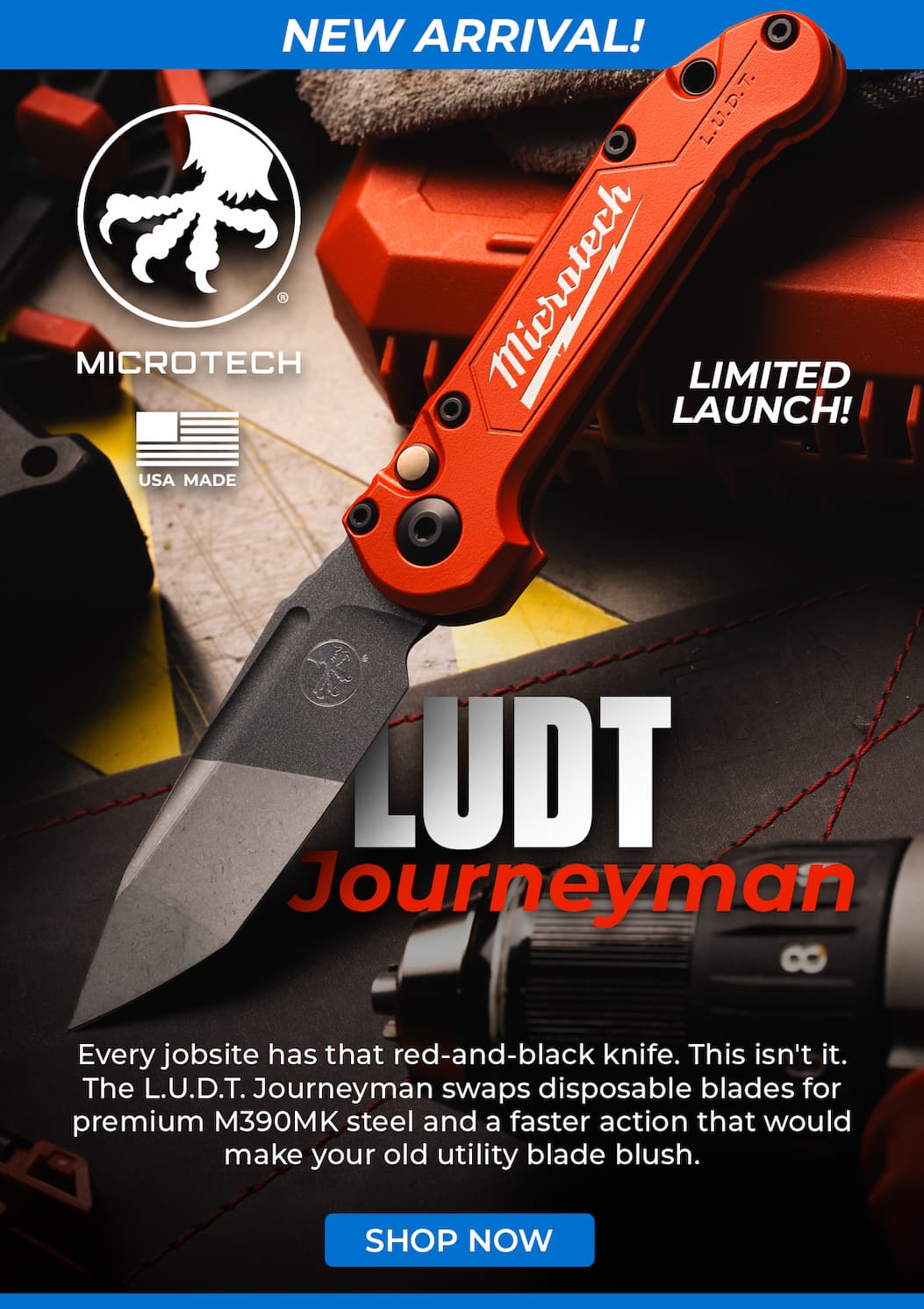 Microtech L.U.D.T. Journeyman