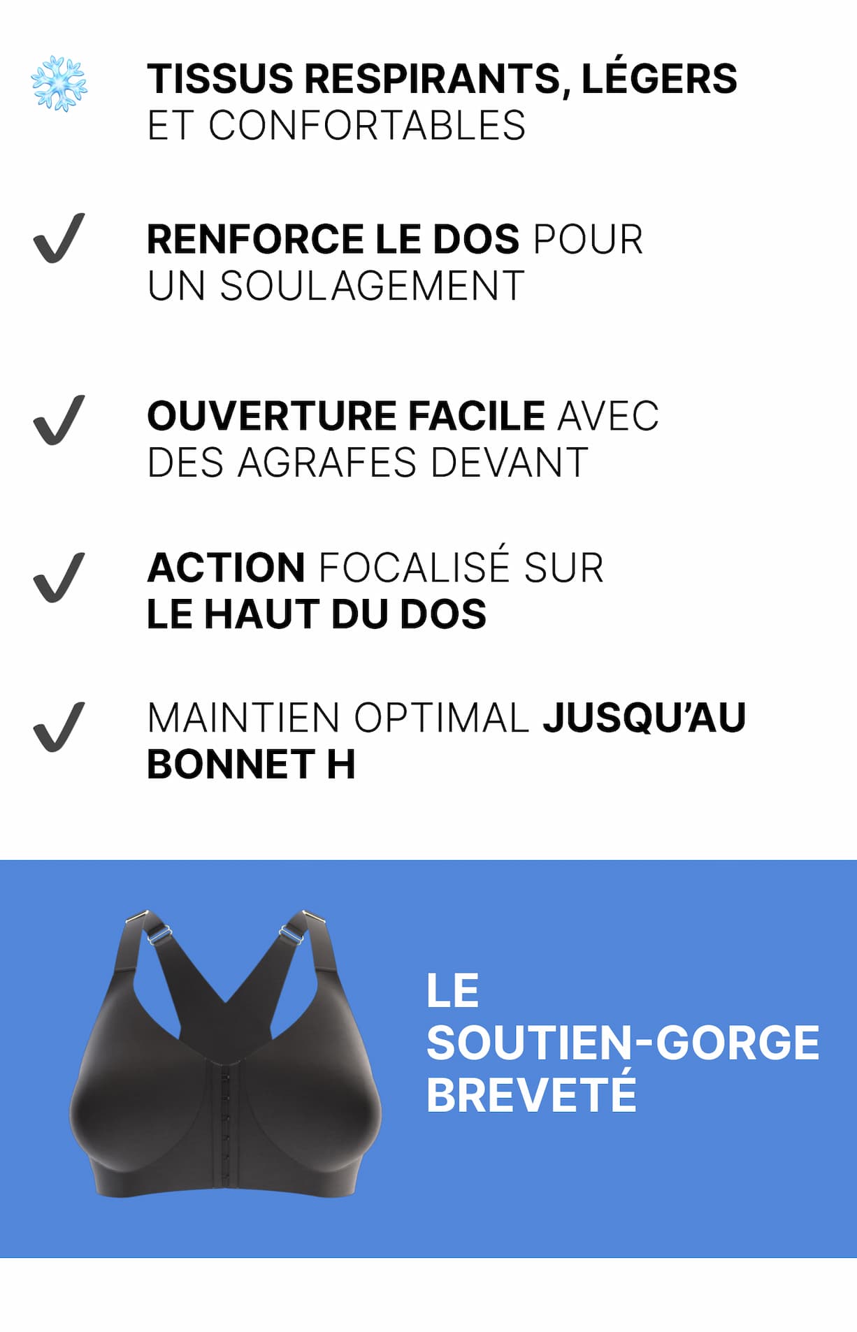 Tissus respirants, légers et confortables 