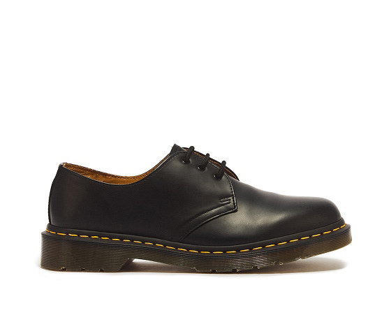 1461 3 Eye Shoe Black Smooth