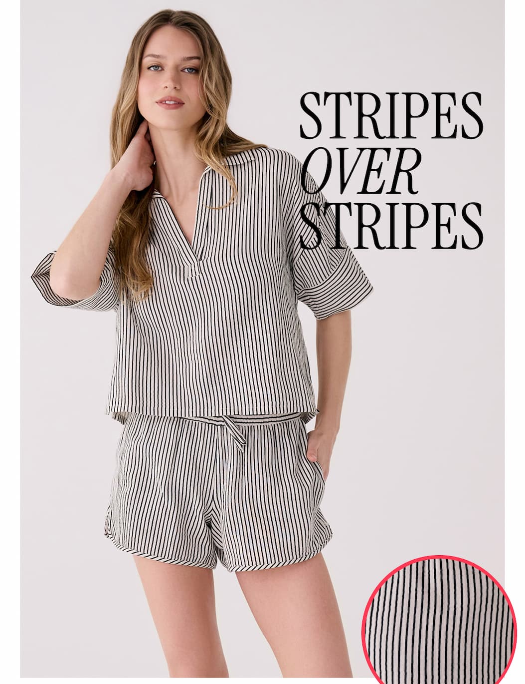 Stripes over stripes