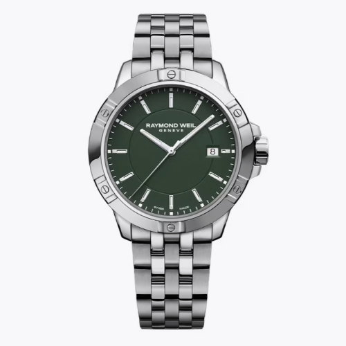 Raymond Weil Tango Classic Men’s Green Dial & Stainless Steel Bracelet Watch