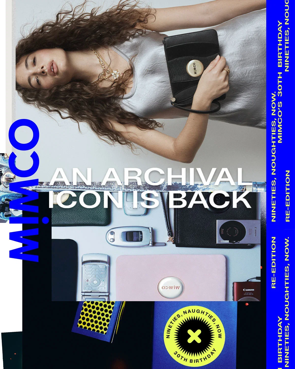 MIMCO | AN ARCHIVAL ICON IS BACK | RE-EDITION | NINETIES, NAUGHTIES, NOW | MIMCO'S 30TH BIRTHDAY