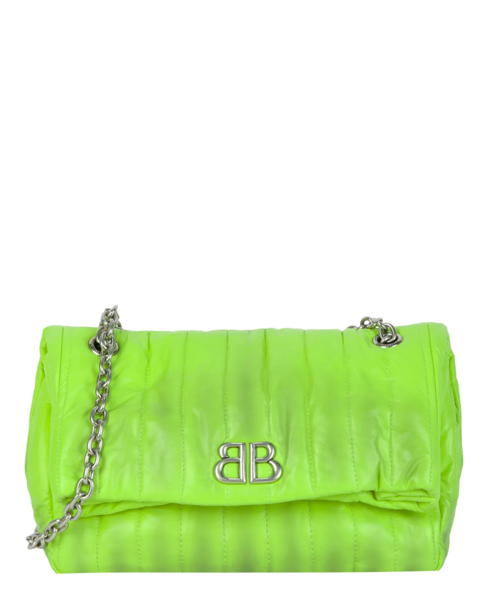 Image of Balenciaga Monaco Sprayed Quilted Bag