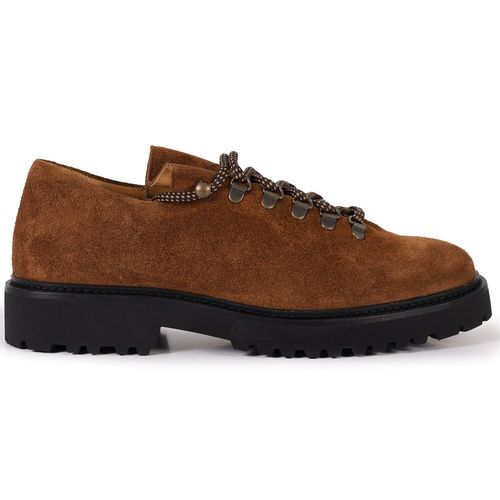 Jacques Soloviere Rasmus Lug Smart Shoes - Suede Brown