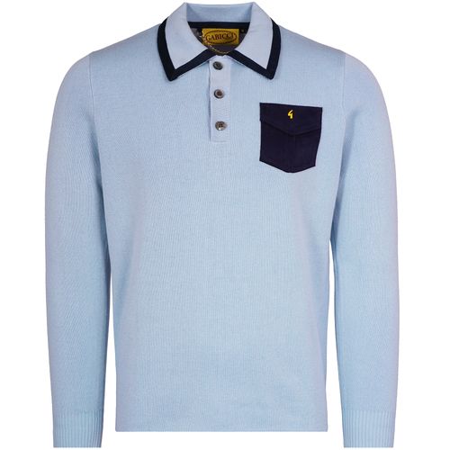 Gabicci Vintage x Stuarts Jarvis Polo Shirt - Sky