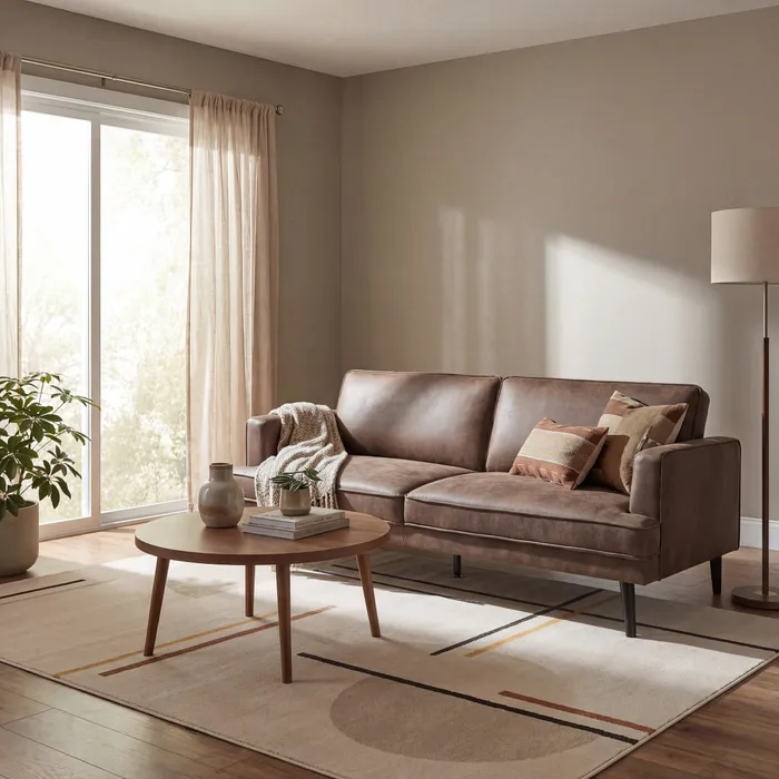 Banquette-lit clic-clac 3 places FACTORY tissu vintage