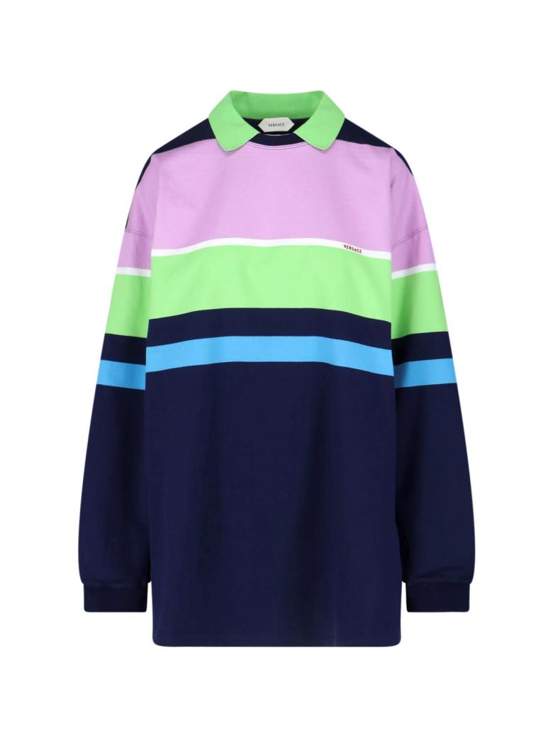 Versace - Abito mini a righe
