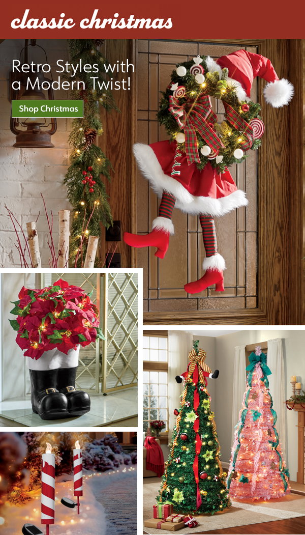 Classic Christmas Retro Styles with a Modern Twist