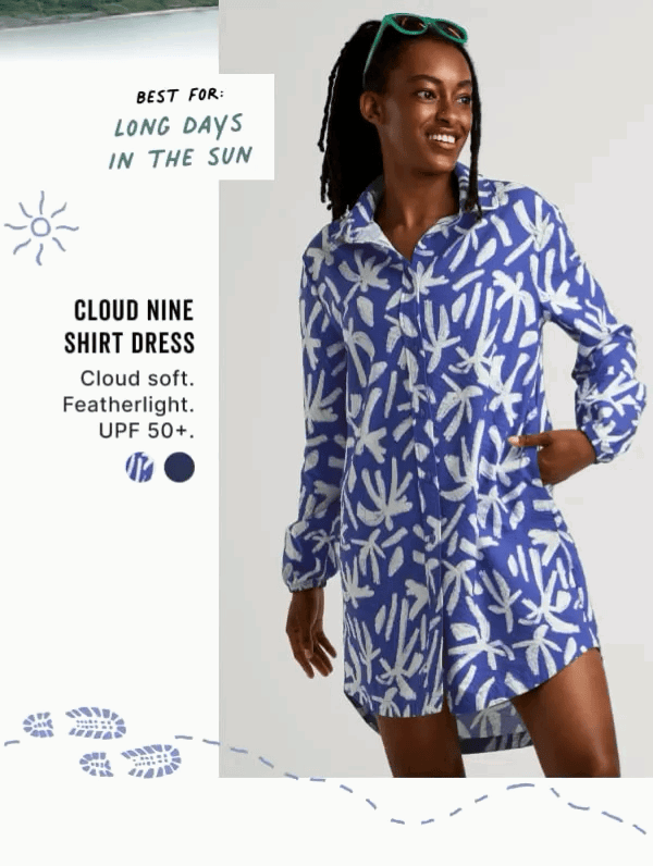 Shop the Cloud Nine Shirt Dress