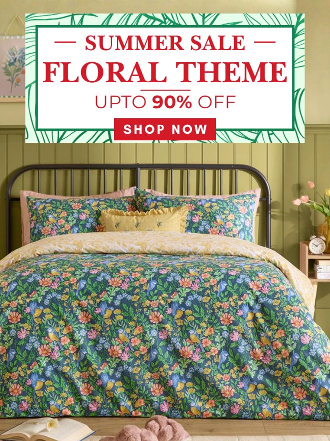 Summer Sale Floral Theme