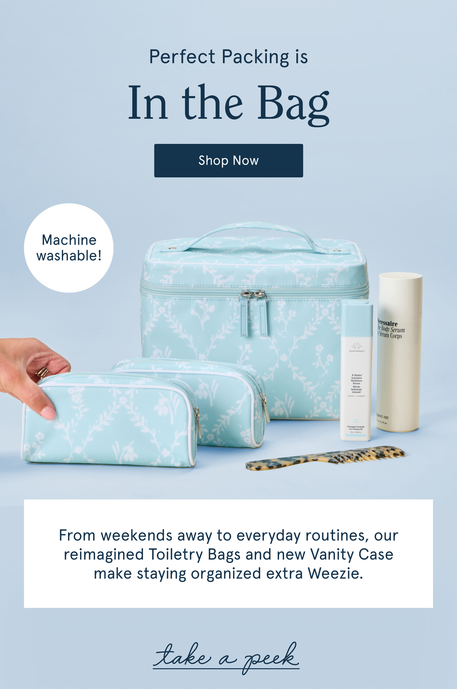 perfect packing is in the bag