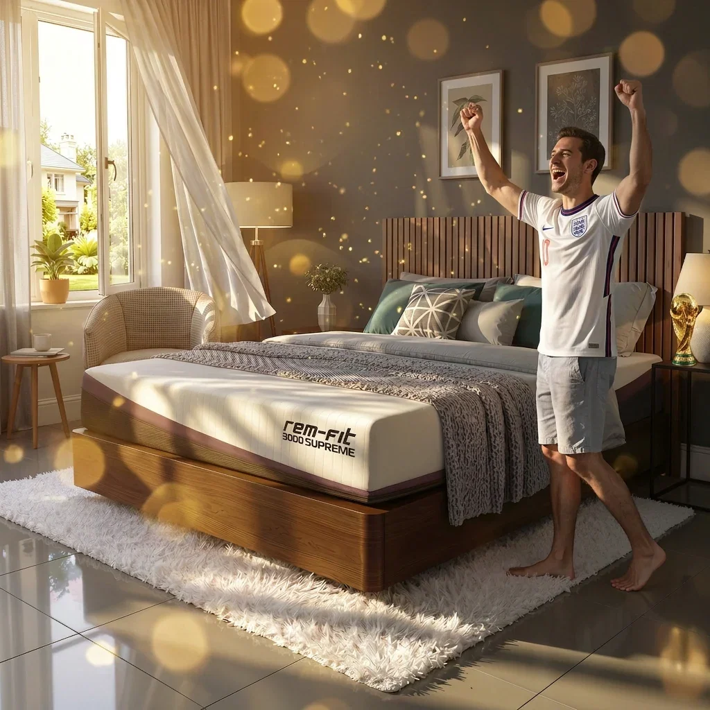 REM-Fit - 10% off all mattresses with code STILLINIT10, England play Norway tonight