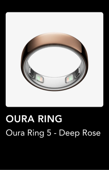 Oura Ring 5 - Deep Rose