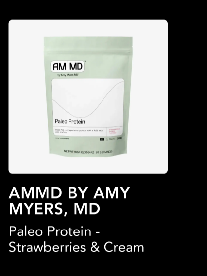AMMD by Amy Myers, MD Paleo Protein - Strawberries & Cream