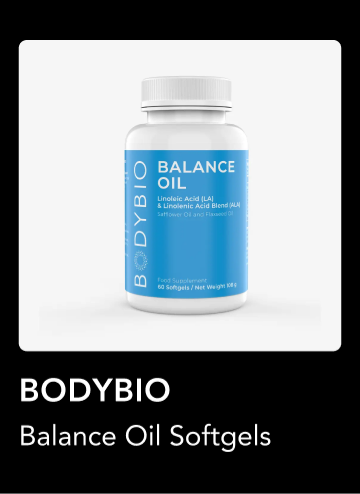 BodyBio Balance Oil Softgels