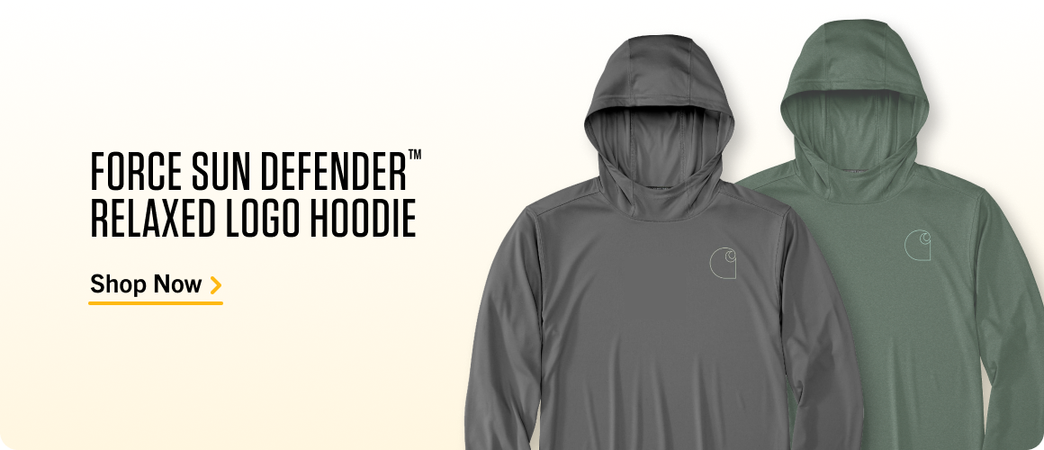 Shop Force Sun Defender™ Relaxed Logo Hoodie