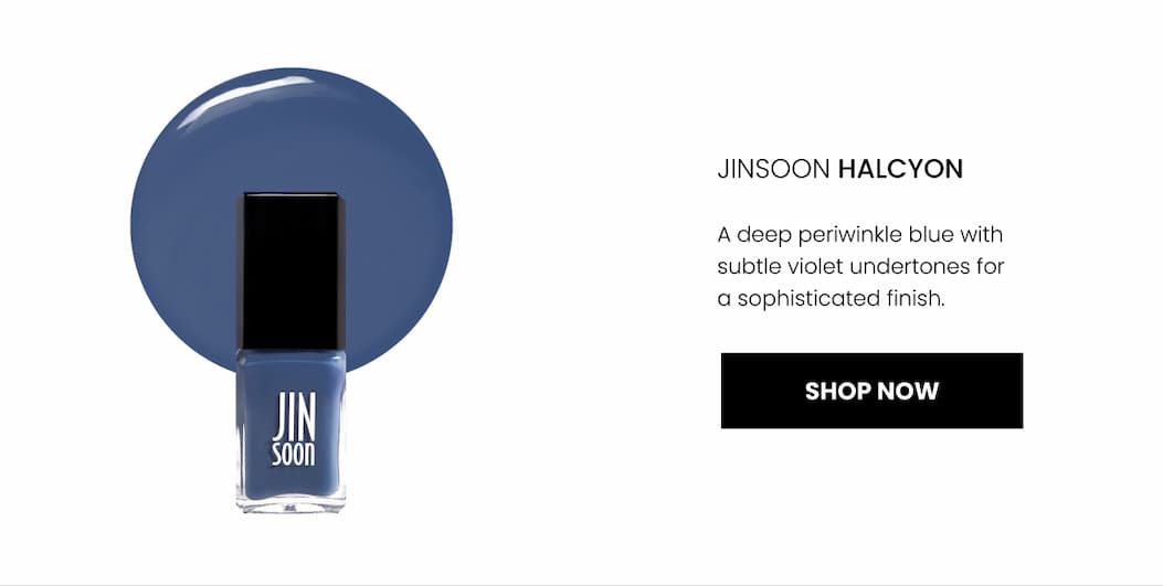 Halcyon periwinkle polish