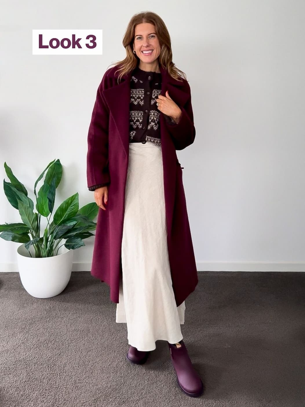 @bycaitlinanne styles Dark Cherry Bobbi Boots