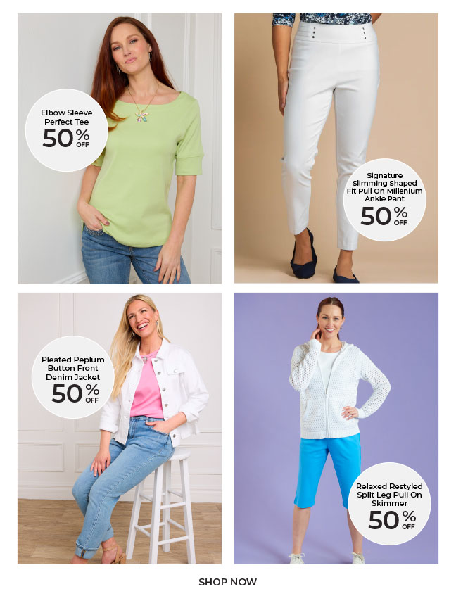 Up to 60% Off Wear-Now Styles