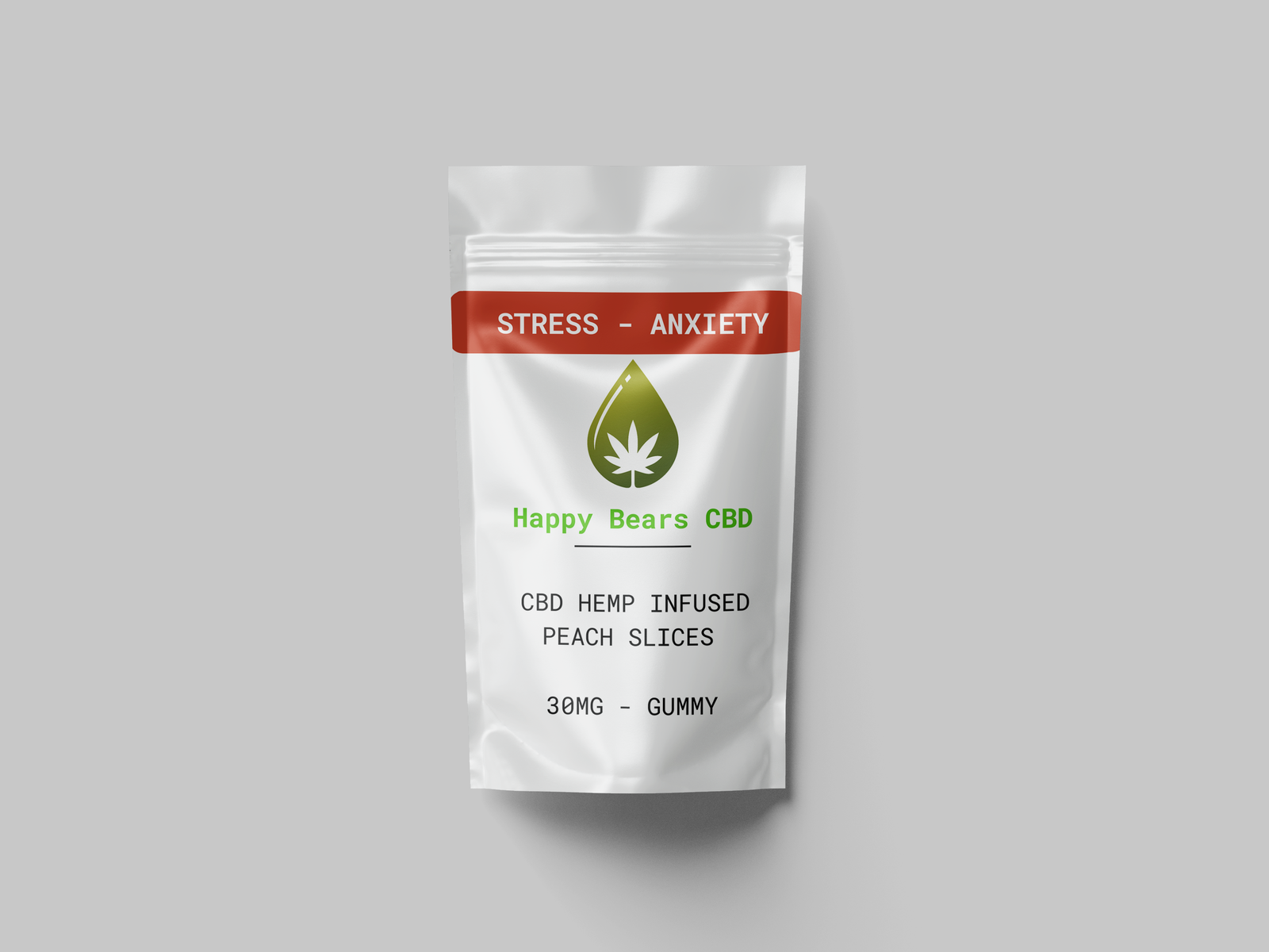 CBD HEMP INFUSED PEACH SLICES (30pcs)