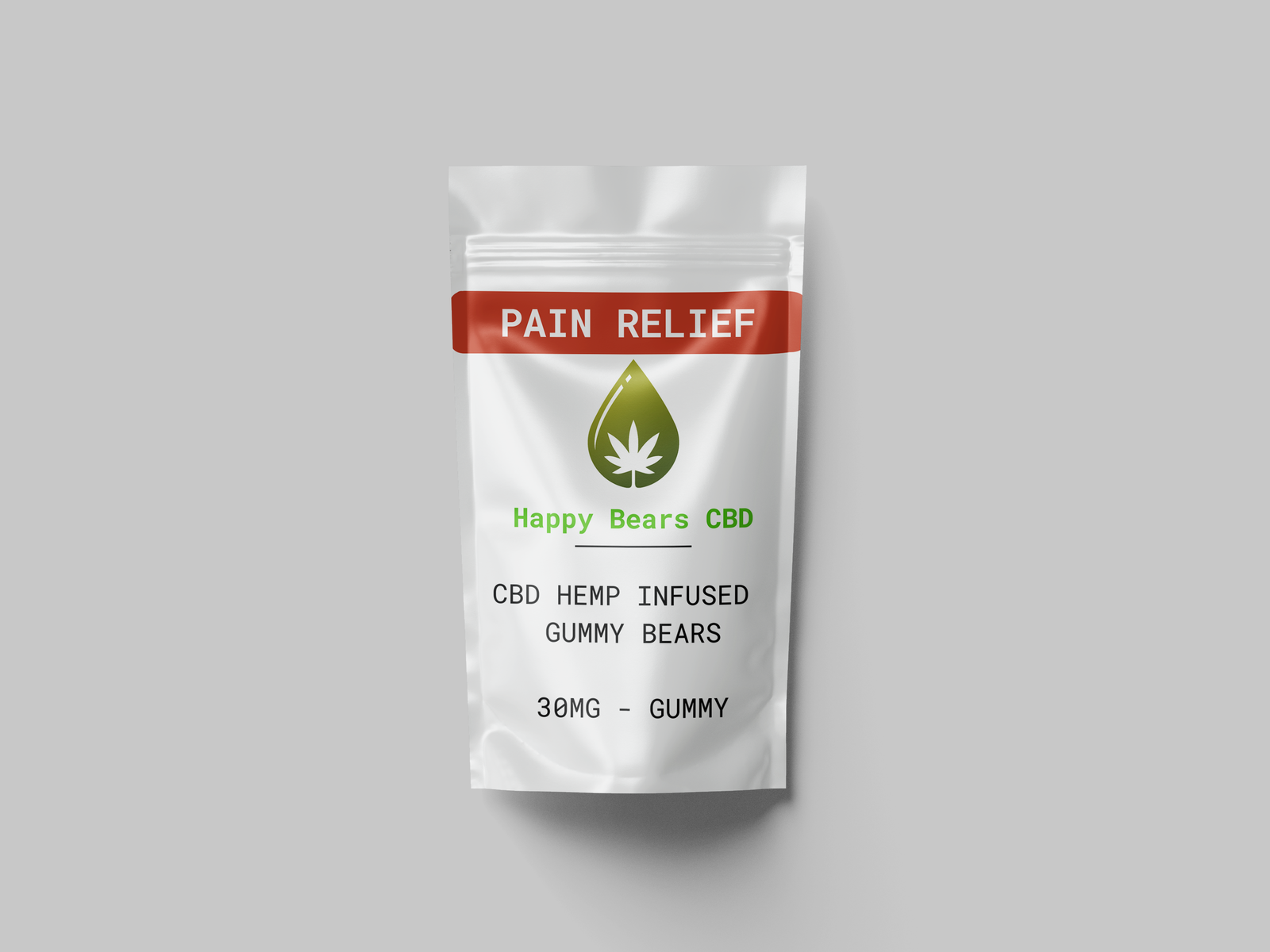 CBD Hemp Infused Gummy Bears for Pain