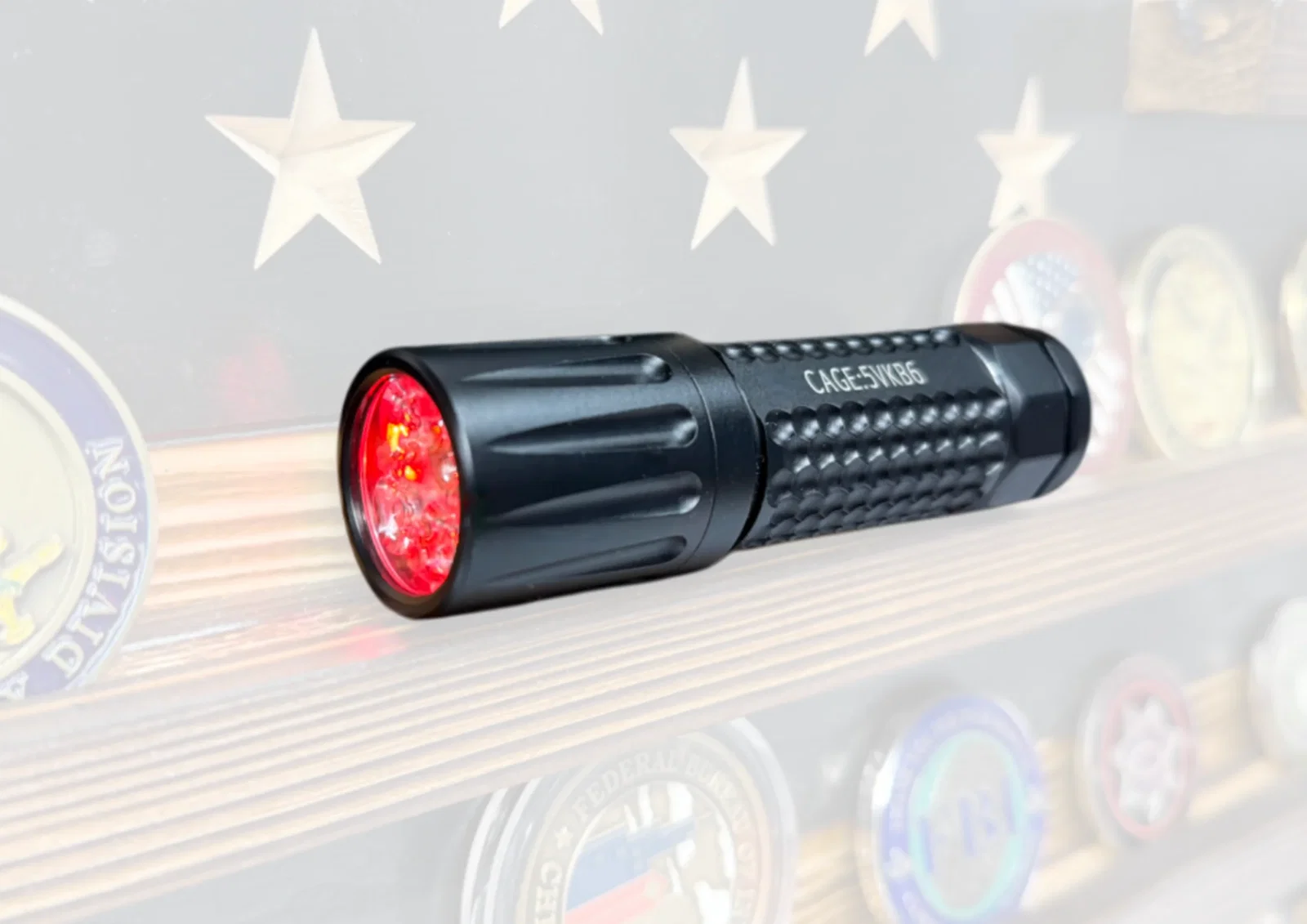 Maratac 4X Ops Flood and Beacon Kit 4XML White 4 RED Emitters