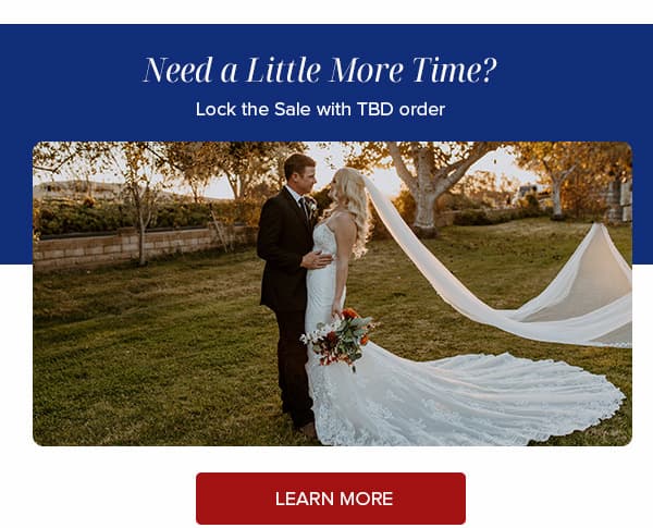 Lock the Sale with TBD order