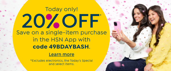 20% Off in the HSN App