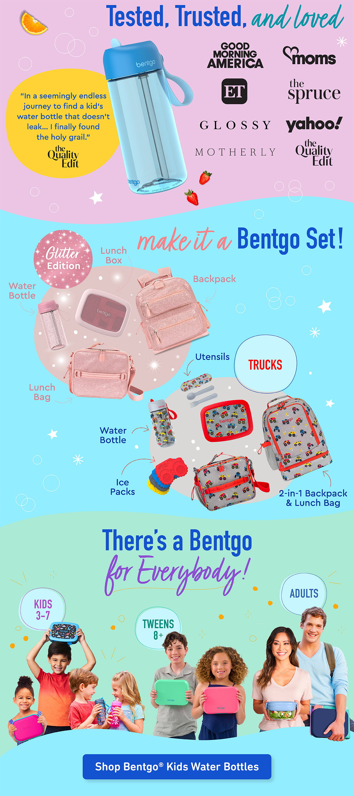 The Bentgo Kids Water Bottle Is Tested, Trusted, And Loved!